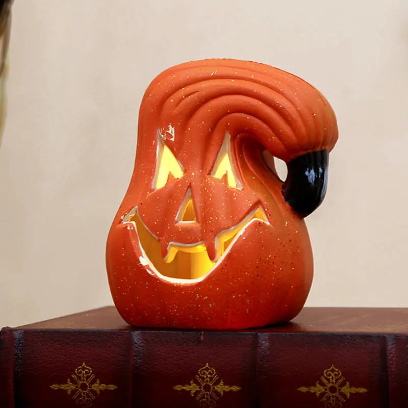 Jack O Lantern Pumpkin Decor Led Light Up Pumpkin Outdoor Decoration Battery-Powered Halloween Pumpkin Lamp Light Up Pumpkin