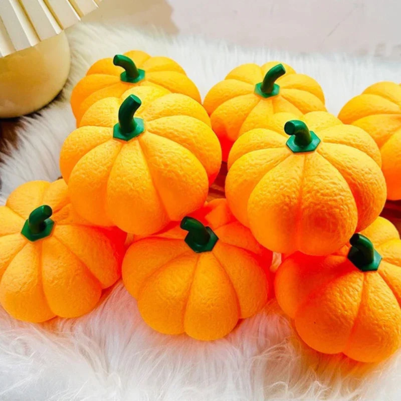 Pumpkin Halloween Decorative Night Light Eye Protection Deco Bedside Lights Bedroom Dormitory Creative Night Lamp