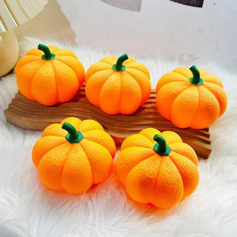 Pumpkin Halloween Decorative Night Light Eye Protection Deco Bedside Lights Bedroom Dormitory Creative Night Lamp
