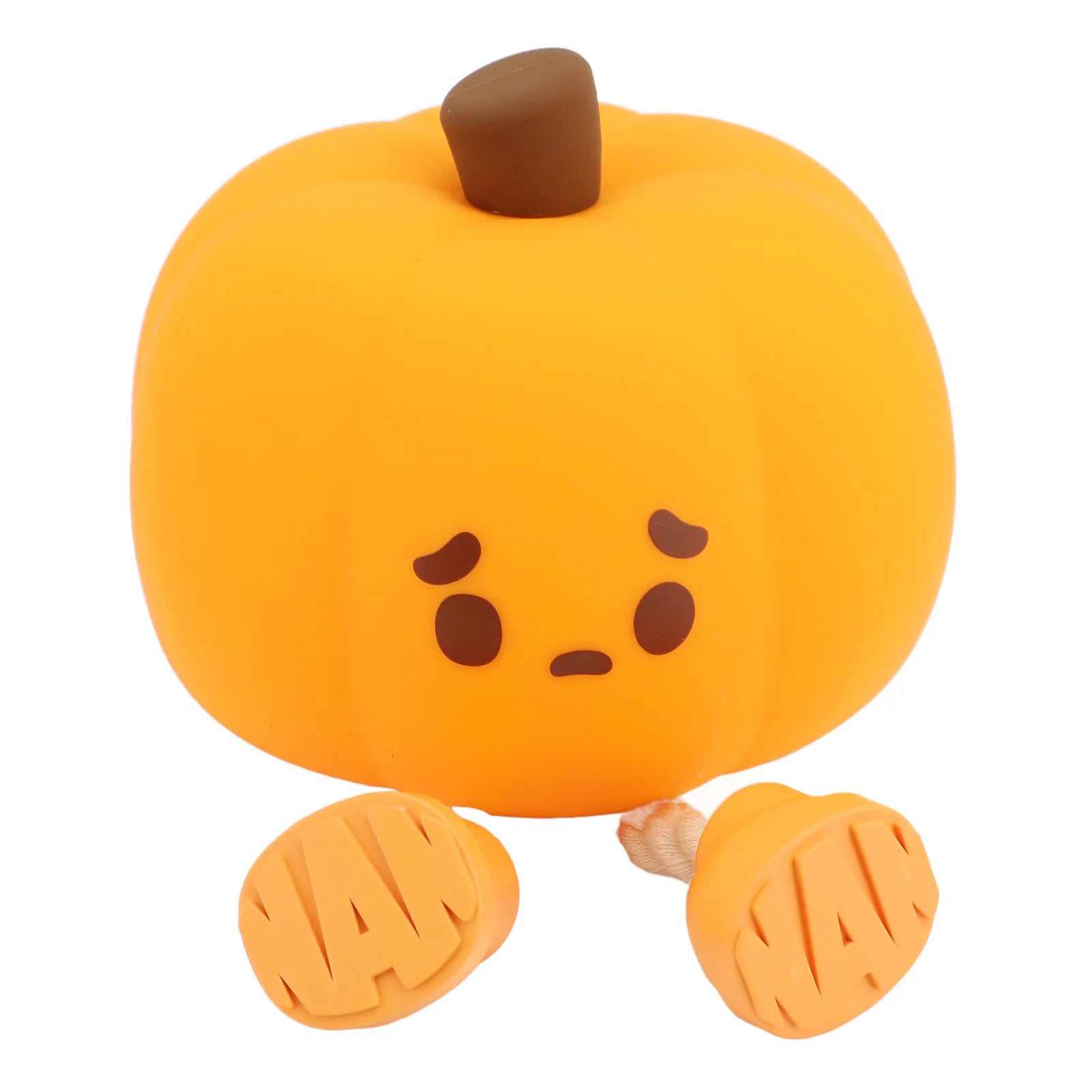 Halloween Pumpkin Silicone Night Light Cute Pumpkin Tap Light 3 Gear Adjustable Brightness Nursery Nightlight For Xmas Birthdays