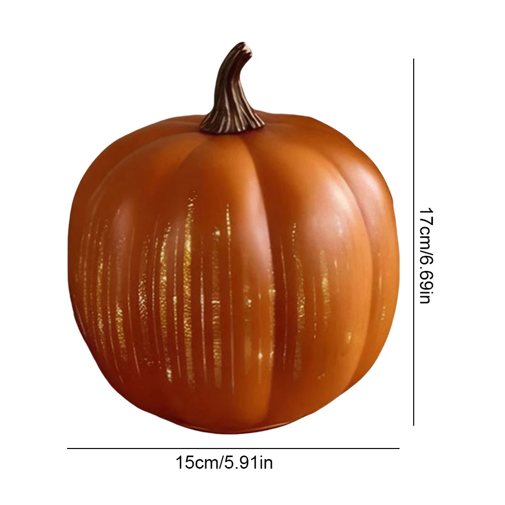 Pumpkin Lamp Halloween Twinkle LED Light Lighted Sparkling Starry Night Glass Pumpkin Light with Timer for Halloween Decorations